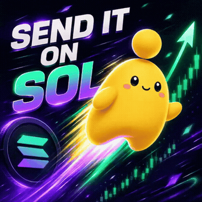 Send It On Sol Poster Cartoon Character GIF