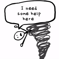 Send Some Help Here GIF