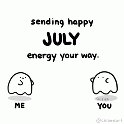 Sending Happy July Blessings Energy Day GIF