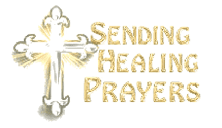 Sending Healing Vibes Shining Cross GIF