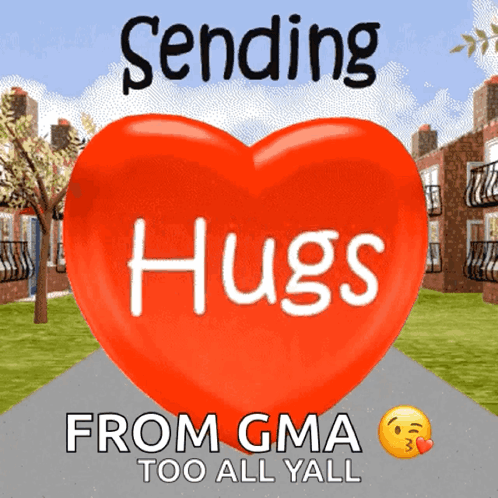Sending Hugs From Gma GIF