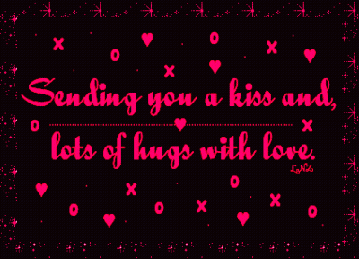 Sending Kisses And Hugs With Love GIF