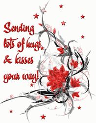 Sending Kisses & Lots Of Hugs GIF