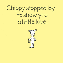 Sending Little Love Chippy GIF