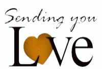 Sending Love And Prayers Serenely GIF