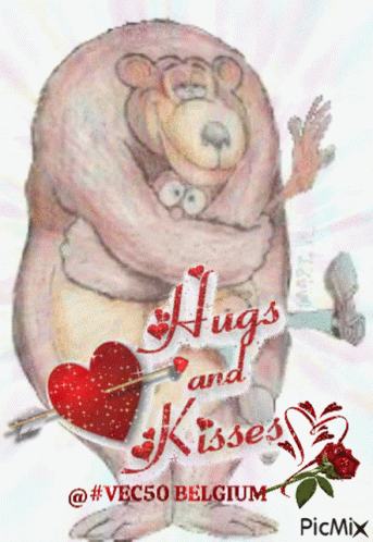 Sending Love And Warm Wishes Birthday Card GIF