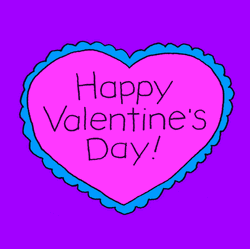 Sending Love Happy Valentines  GIF