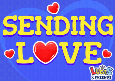 Sending Love In Yellow GIF