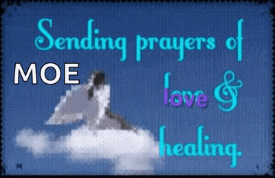 Sending Prayers Of Love And Healing Poster GIF