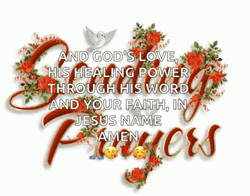 Sending Prayers Through His Word Prayer GIF