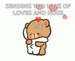 Sending Virtual Hug Milk And Mocha GIF