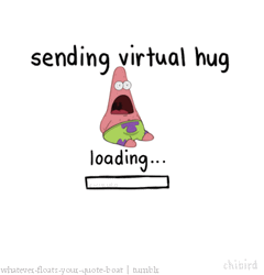 Sending Virtual Hug Patrick Star Hug Sent GIF