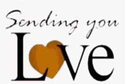 Sending You Love Heart GIF