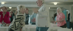 Senior Citizen Give The Best Moves GIF