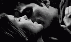 Sensual Couple Intense Kissing GIF