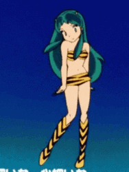 Sensual Dance Anime Lum GIF