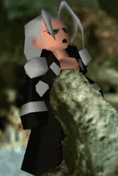 Sephiroth 3D Laughing GIF