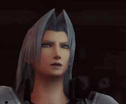 Sephiroth Confused Look GIF