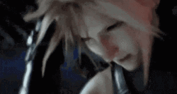 Sephiroth Grabbing Cloud's Hand GIF