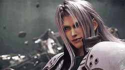 Sephiroth Hand Up GIF
