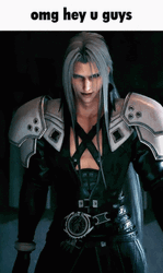 Sephiroth OMG Hey Guys GIF