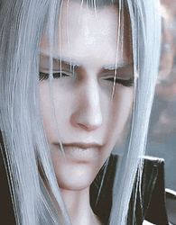 Sephiroth Opening Eyes GIF