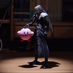 Sephiroth Playing Kirby