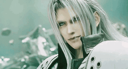 Sephiroth Raising Hand GIF