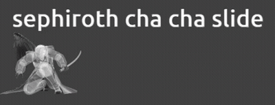Sephiroth Wings Cha Cha Slide GIF