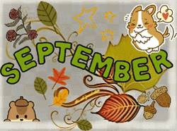 September's Here Acorn Season GIF