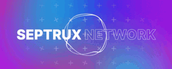 Septrux Network Text Wave GIF