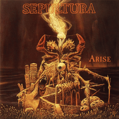 Sepultura Arise Monster CD Cover GIF