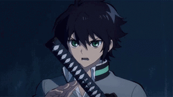 Seraph Of The End Yuichiro Hyakuya Anime Sword GIF