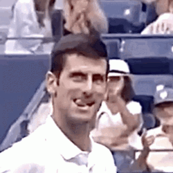 Serbia Djokovic Funny Tongue