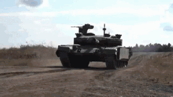 Serbia Tank Moving