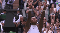 Serena Williams Signing Fingers 22 GIF