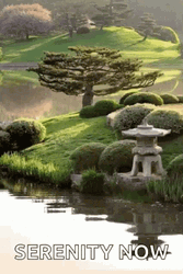Serenity Now Outdoor Calming Scene GIF