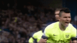Sergio Agüero Berhalter GIF
