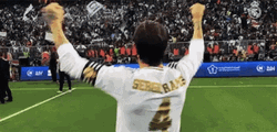 Sergio Ramos Celebrate With The Crowd GIF