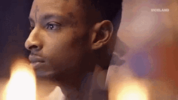 Serious 21 Savage Nodding GIF