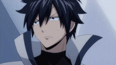 Serious Anime Character Close Up