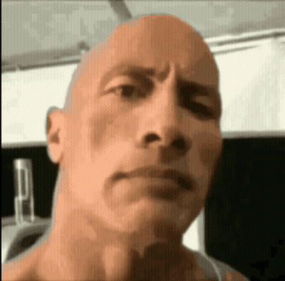 Serious Bald Man GIF