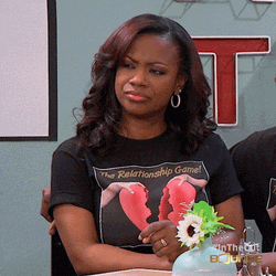 Serious Black Woman Straight Face GIF