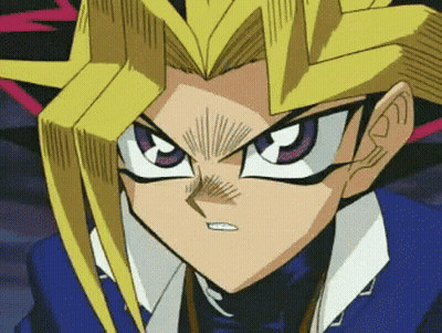 Serious Cartoon Character Close Up GIF
