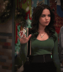 Serious Elizabeth Gillies Playing Keys GIF