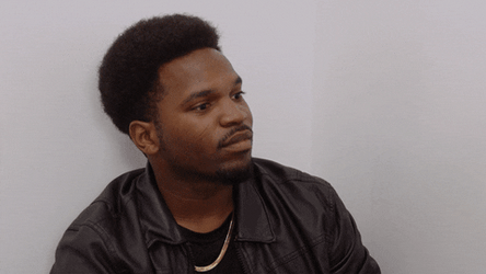 Serious Man Good Thinking Use Your Head Gesture GIF