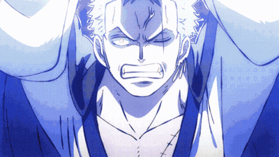 Serious Man In Blue And White GIF