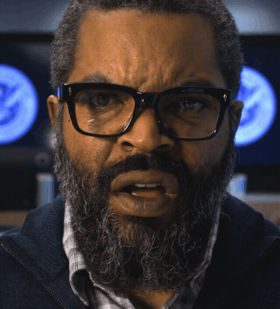 Serious Man With Glasses And Beard GIF