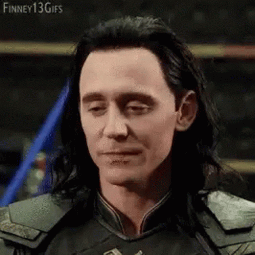 Serious Man With Long Black Hair GIF