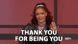 Serious Rihanna Thankful For You GIF